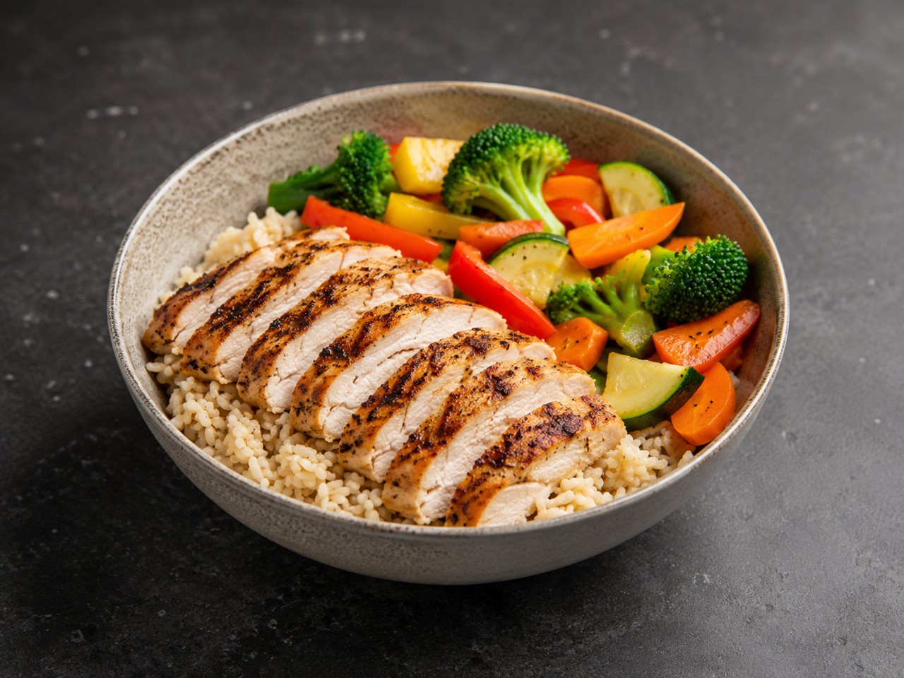 Chicken rice bowl